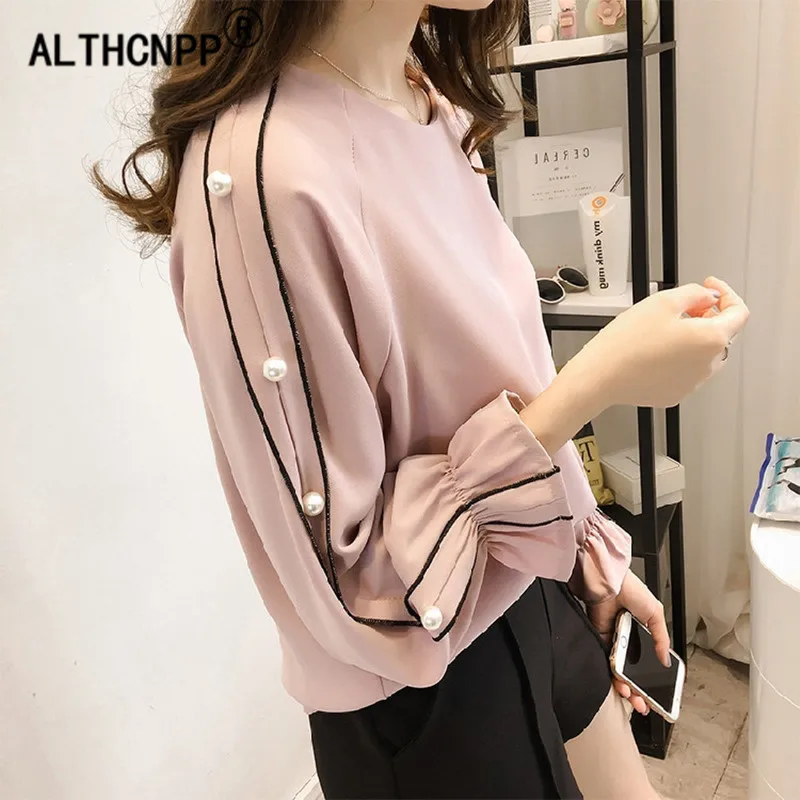 M-4XL Plus Size Chiffon Shirt Female 2018 Blusa Beaded Tops Spring Autumn Long-sleeved Solid Color Women Shirts Chiffon Blouse
M-4XL Plus Size Chiffon Shirt Female 2018 Blusa Beaded Tops Spring Autumn Long-sleeved Solid Color Women Shirts Chiffon Blouse
