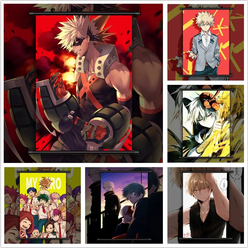 My boku no hero academia Bakugou Katsuki x Midoriya Izuku Anime manga wall Poster Scroll
My boku no hero academia Bakugou Katsuki x Midoriya Izuku Anime manga wall Poster Scroll