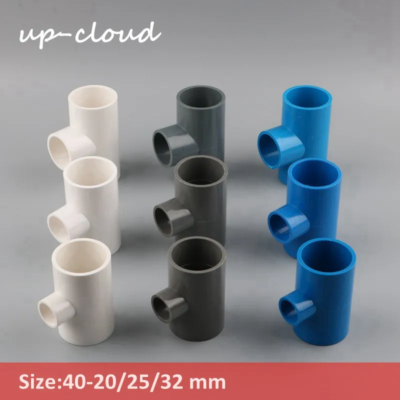 1pc UP-CLOUD 40mm to 20mm,25mm,32mm PVC Pipe 3 Way Reducing Connector Garden Irrigation Water Pipe Adapter Three Way Joint
1pc UP-CLOUD 40mm to 20mm,25mm,32mm PVC Pipe 3 Way Reducing Connector Garden Irrigation Water Pipe Adapter Three Way Joint