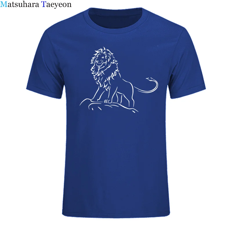 Men Round Collar Short Sleeve T-shirt Design Man Novelty Cotton T Shirt Casual clothing Lion Print tee
Men Round Collar Short Sleeve T-shirt Design Man Novelty Cotton T Shirt Casual clothing Lion Print tee