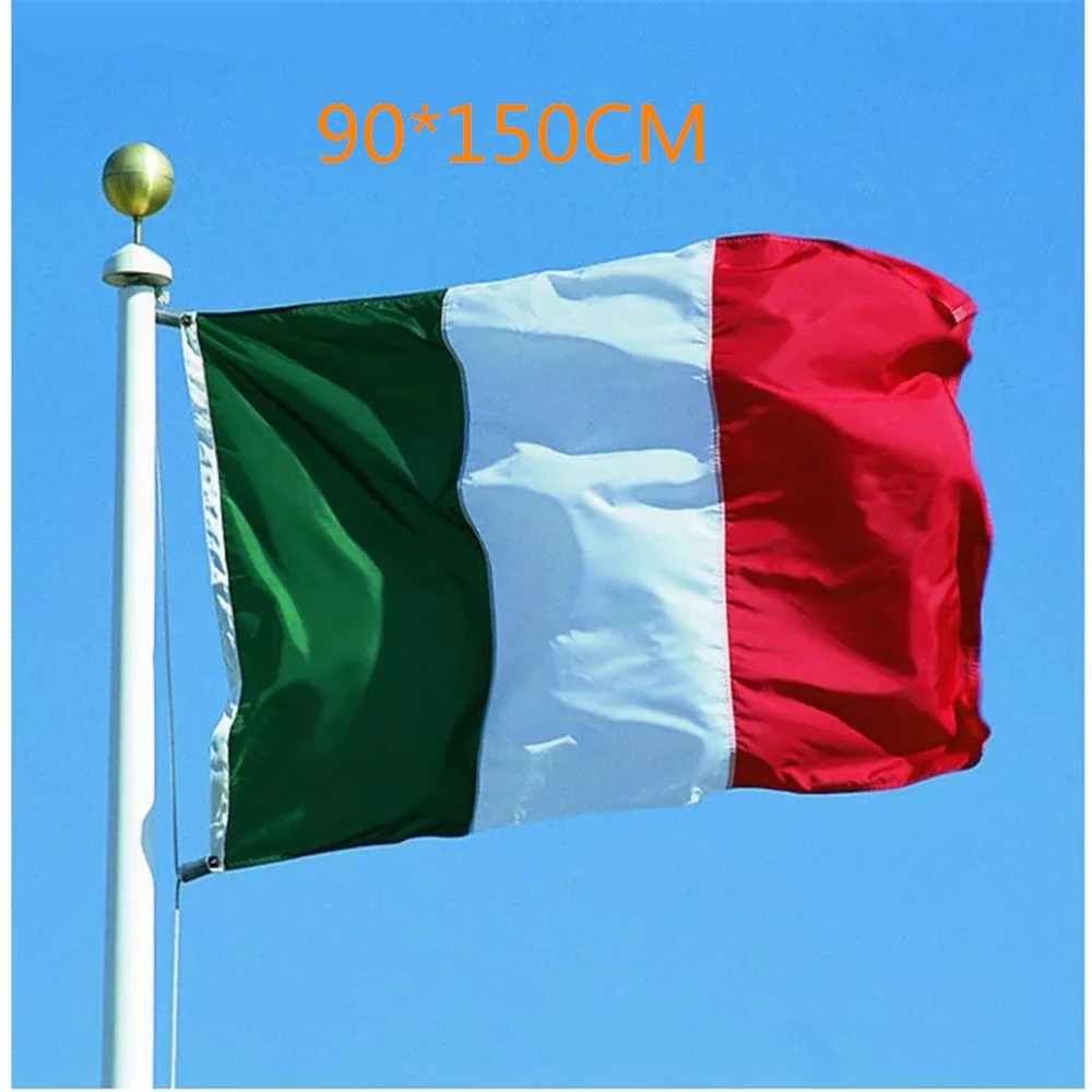 Free Shipping 90*150CM/ 3*5 FT Flag Italian Classic Polyester Green White Red Strip Banner Flag Festival Bar Decoration
Free Shipping 90*150CM/ 3*5 FT Flag Italian Classic Polyester Green White Red Strip Banner Flag Festival Bar Decoration