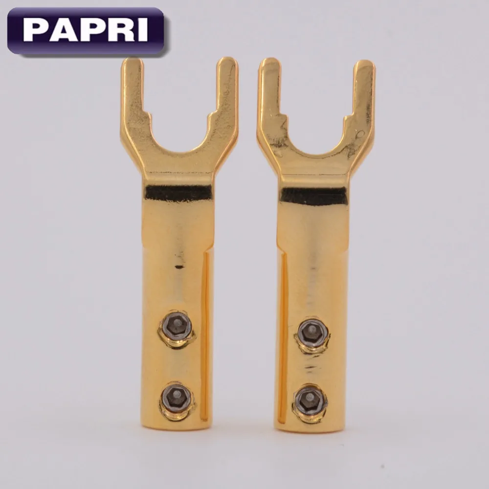 PAPRI EIZZ EZ-502 позолоченный Красный медный динамик Spade Y Plug Jack DIY Audio Terminal 4PCS коннектор HiFi
PAPRI EIZZ EZ-502 позолоченный Красный медный динамик Spade Y Plug Jack DIY Audio Terminal 4PCS коннектор HiFi