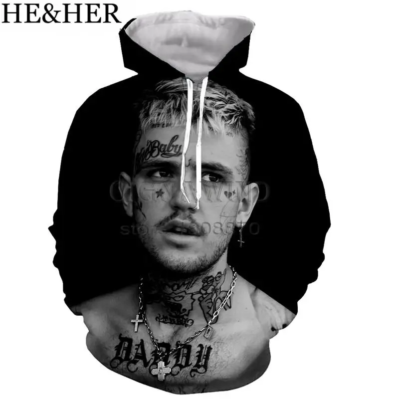 Hip hop style Rapper lil peep series hoodies men women sweatshirts 3D printed fashion cool harajuku style streetwear tops
Hip hop style Rapper lil peep series hoodies men women sweatshirts 3D printed fashion cool harajuku style streetwear tops