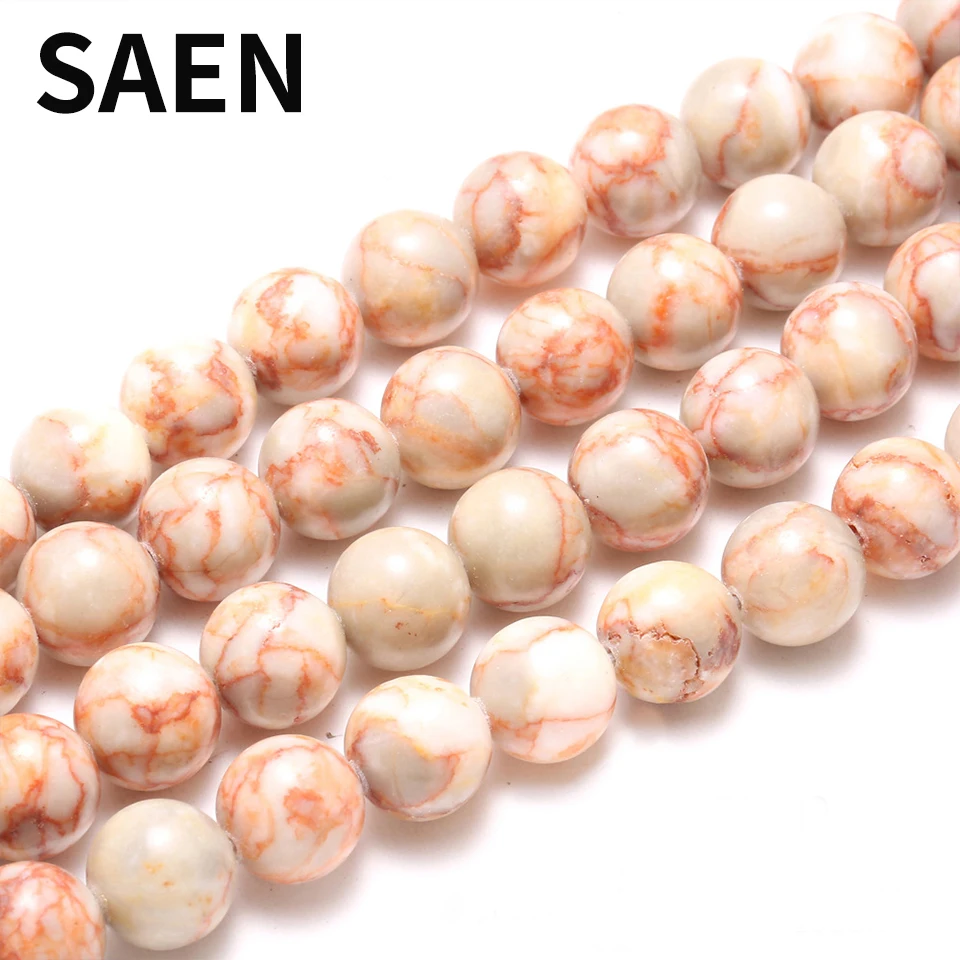 SAEN Wholesale Natural Stone Beads Charm Red Grid Striped DIY beads For Jewelry Making 4 6 8 10 12MM spacer crystal beads
SAEN Wholesale Natural Stone Beads Charm Red Grid Striped DIY beads For Jewelry Making 4 6 8 10 12MM spacer crystal beads