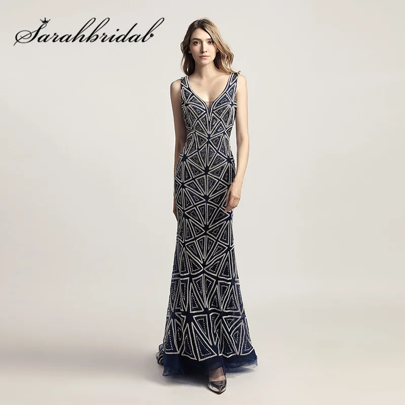 In Stock Luxury Long Evening Dresses 2021 Backless V Neck Heavy Beading Navy Blue Mermaid Formal Occasion Prom Party Gowns CC423
In Stock Luxury Long Evening Dresses 2021 Backless V Neck Heavy Beading Navy Blue Mermaid Formal Occasion Prom Party Gowns CC423