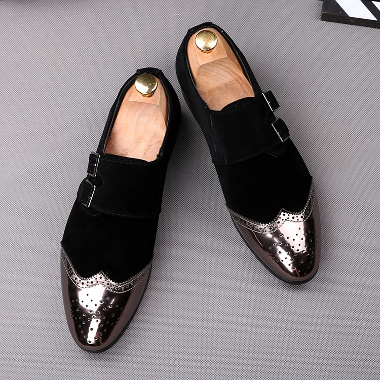 Men British Brogue Driving Loafers Korean Style Suede Spring Fall Leisure Shoes Man Oxfords
Men British Brogue Driving Loafers Korean Style Suede Spring Fall Leisure Shoes Man Oxfords