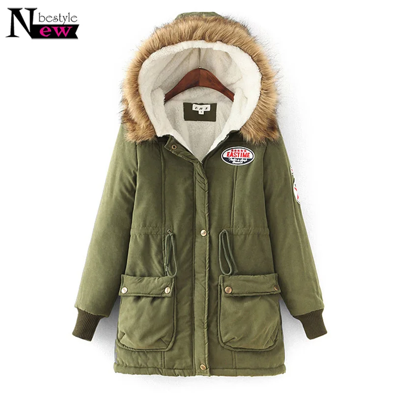 Fashion Autumn Women Parkas Winter Thicken Coats New Warm Casual Outerwear Hoodie Long Down Cotton Wadded Fur Collar Coat Jacket
Fashion Autumn Women Parkas Winter Thicken Coats New Warm Casual Outerwear Hoodie Long Down Cotton Wadded Fur Collar Coat Jacket