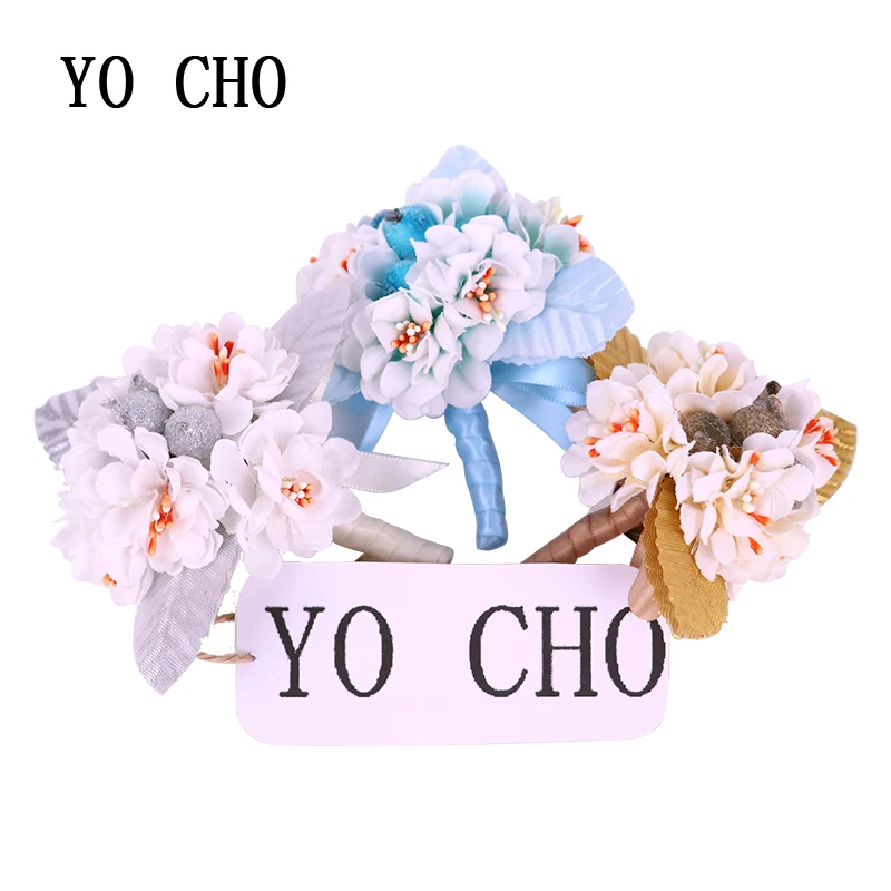 YO CHO High-end Delicate Silk Scrapbooking Mini Rose Corsage Flower Bouquet For Wedding Decoration DIY Wreath Craft Bridal Prom
YO CHO High-end Delicate Silk Scrapbooking Mini Rose Corsage Flower Bouquet For Wedding Decoration DIY Wreath Craft Bridal Prom