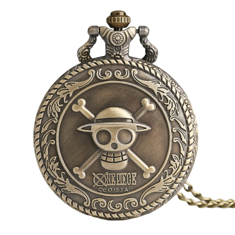 2020 Top Antique Bronze One Piece Pirate Skull Quartz Pocket Watch Pendant Necklace Chain Best Gift for Boys Girls Children
2020 Top Antique Bronze One Piece Pirate Skull Quartz Pocket Watch Pendant Necklace Chain Best Gift for Boys Girls Children