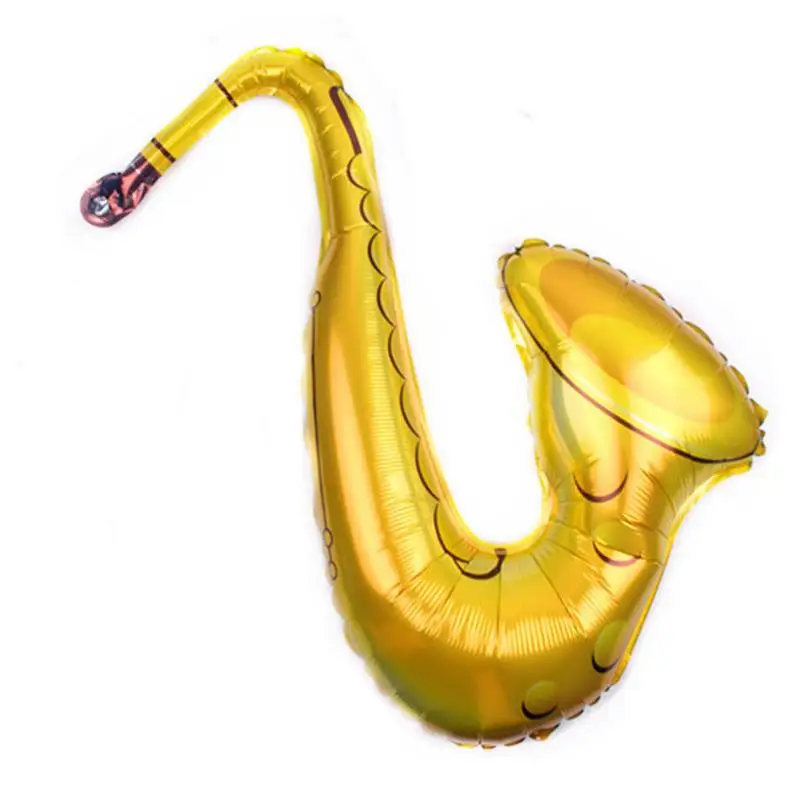 1pc new cute Cartoon Saxophone Foil Balloons Music Theme Party Supplies Inflatable Air Ballons Kid Birthday party Ballon gift
1pc new cute Cartoon Saxophone Foil Balloons Music Theme Party Supplies Inflatable Air Ballons Kid Birthday party Ballon gift