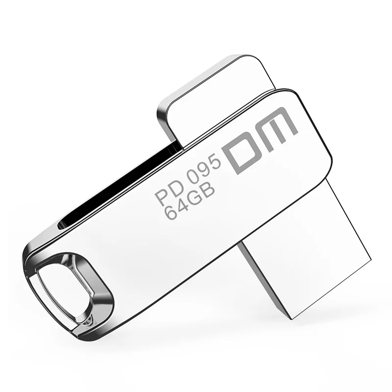 DM PD095 USB флеш накопитель 32 Гб металлический Флешка USB2.0 карта памяти 64 ручка