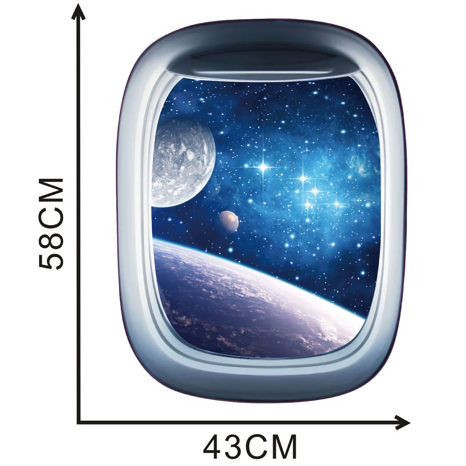 3D Space Galaxy Planets Wall Sticker Universe Star Wall Paper Waterproof Vinyl Art Mural Decal Kids Room Decoration Pegatinas
3D Space Galaxy Planets Wall Sticker Universe Star Wall Paper Waterproof Vinyl Art Mural Decal Kids Room Decoration Pegatinas