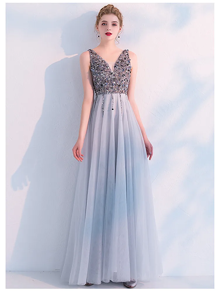 Gray Sequin Dress Female 2019 New Banquet Elegant Elegant Sexy Deep V-neck Fashion Women Dress Slim Was Thin
Gray Sequin Dress Female 2019 New Banquet Elegant Elegant Sexy Deep V-neck Fashion Women Dress Slim Was Thin