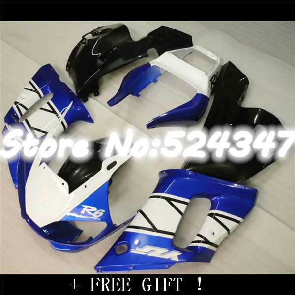 Fei-High Quaity Plastic parts for R6 fairing kit 98-02 black white blue YZF R6 fairings1998 1999 2000 2001 2002 bodywork
Fei-High Quaity Plastic parts for R6 fairing kit 98-02 black white blue YZF R6 fairings1998 1999 2000 2001 2002 bodywork