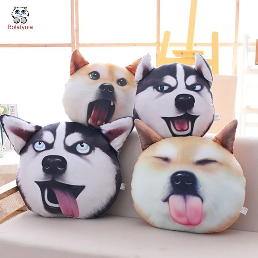 Children Stuffed PlushToy 3D Dog Face Pillow Baby Kids Christmas Birthday Valentine's Day Gift
Children Stuffed PlushToy 3D Dog Face Pillow Baby Kids Christmas Birthday Valentine's Day Gift