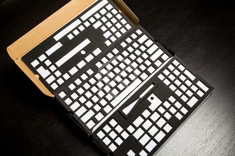 Клавиатура колпачки коробка eva 3 слоя Keycap Box 165 ключи 2 108 для комплект наличии