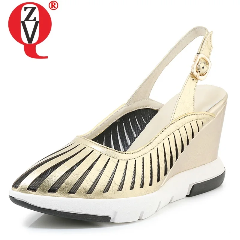 ZVQ Woman Shoes 2019 Summer New Concise Casual Pointed Toe Genuine Leather Woman Pumps Outside Comfortable Buckle Ladies Shoes
ZVQ Woman Shoes 2019 Summer New Concise Casual Pointed Toe Genuine Leather Woman Pumps Outside Comfortable Buckle Ladies Shoes