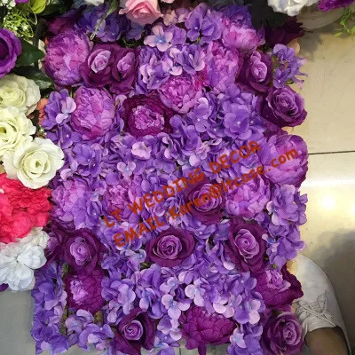 purple artificial rose and hydrangea flower wall for wedding backdrop or lawn/pillar road lead decoration
purple artificial rose and hydrangea flower wall for wedding backdrop or lawn/pillar road lead decoration