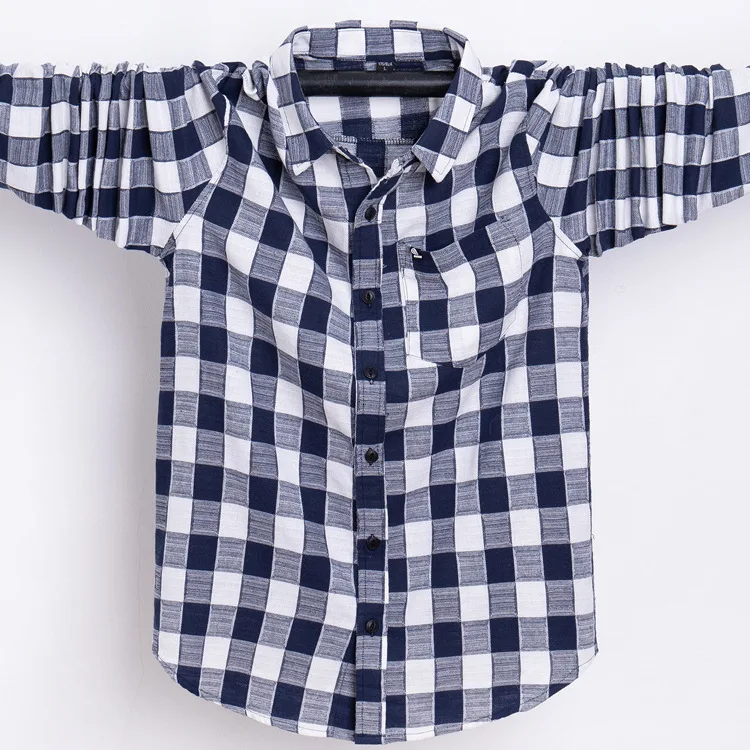 Plus Size 5XL 6XL 7XL High Quality Oxford Retro Style Plaid Business Casual Long Sleeve Shirt Chest Widening Large Big Size
Plus Size 5XL 6XL 7XL High Quality Oxford Retro Style Plaid Business Casual Long Sleeve Shirt Chest Widening Large Big Size