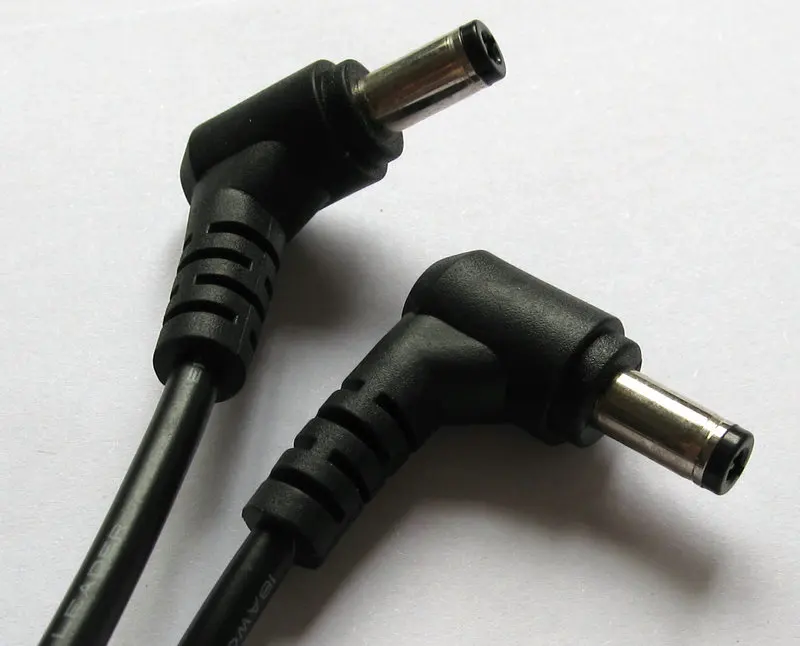2 pieces 22AWG Double male L-shaped DC 5.5*2.5mm 90 Right Angle Male/Male extension cable power plug adapter connector cord 28cm
2 pieces 22AWG Double male L-shaped DC 5.5*2.5mm 90 Right Angle Male/Male extension cable power plug adapter connector cord 28cm