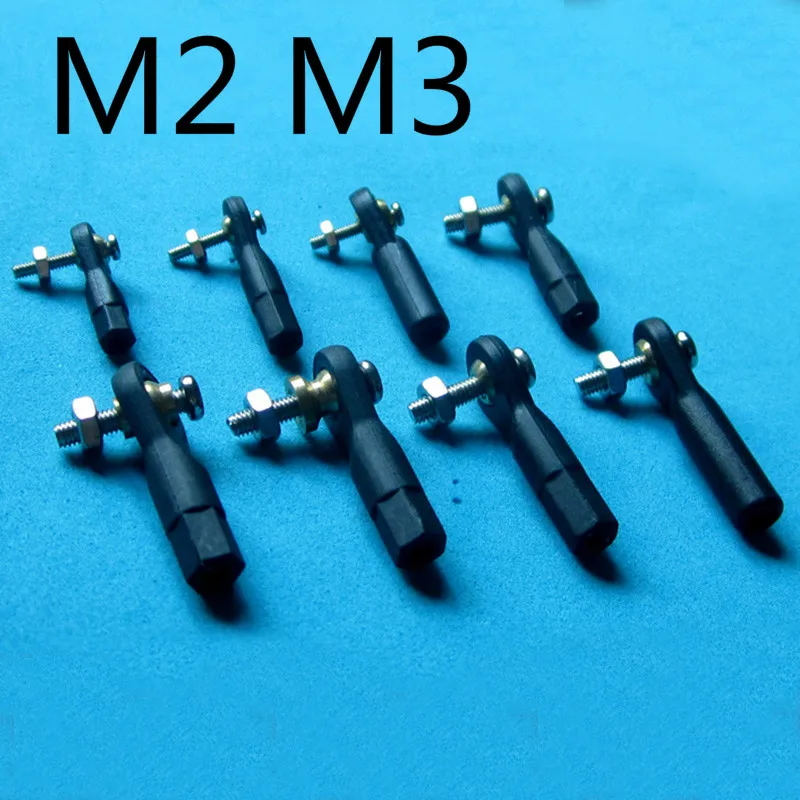 10PC M2 M3 Ball Joint Buckles 2mm 3mm Steering Ball Head Tie Rod Linkage Pull Rod End for RC Boats Connecting Spare Parts
10PC M2 M3 Ball Joint Buckles 2mm 3mm Steering Ball Head Tie Rod Linkage Pull Rod End for RC Boats Connecting Spare Parts