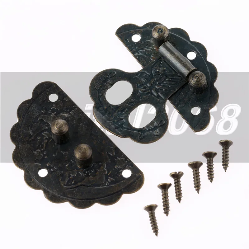 Antique Decorative Hasp Jewelry Gift Wine Box Wood Hardware Latch Box Hasp Case Suitcase Latch Toggle Drawers Buckle 4*4mm
Antique Decorative Hasp Jewelry Gift Wine Box Wood Hardware Latch Box Hasp Case Suitcase Latch Toggle Drawers Buckle 4*4mm