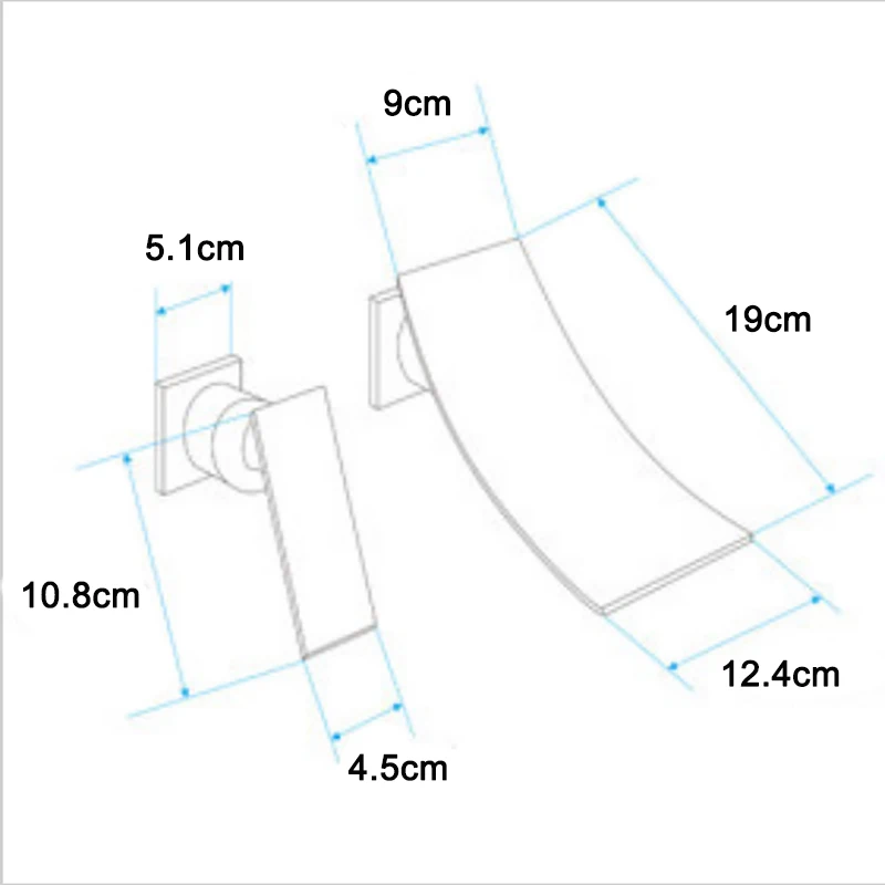 Polished Chrome Two Holes Bathroom Widespread Waterfall Faucet. Wall Mounted one handle Basin sink Mixer Tap.Bathtub faucet
Polished Chrome Two Holes Bathroom Widespread Waterfall Faucet. Wall Mounted one handle Basin sink Mixer Tap.Bathtub faucet