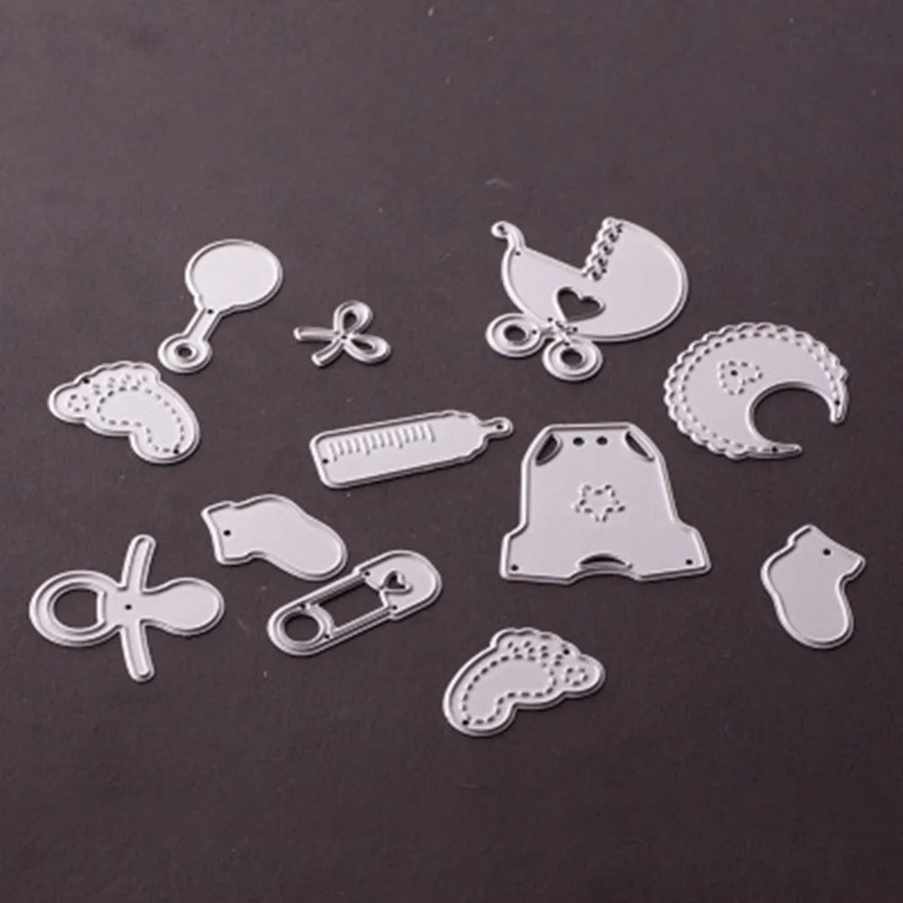 12pcs/set Baby Toy Sets Metal Cutting Dies Knife Mold Practice Stencil for DIY Scrapbooking Album Die Cut Knife Moulds 2019 Hot
12pcs/set Baby Toy Sets Metal Cutting Dies Knife Mold Practice Stencil for DIY Scrapbooking Album Die Cut Knife Moulds 2019 Hot
