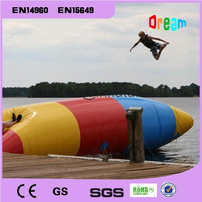 Free Shipping 6*2m 0.9mm PVC Water Jumping Pillow Inflatable Water Trampoline Inflatable Water Blob
Free Shipping 6*2m 0.9mm PVC Water Jumping Pillow Inflatable Water Trampoline Inflatable Water Blob