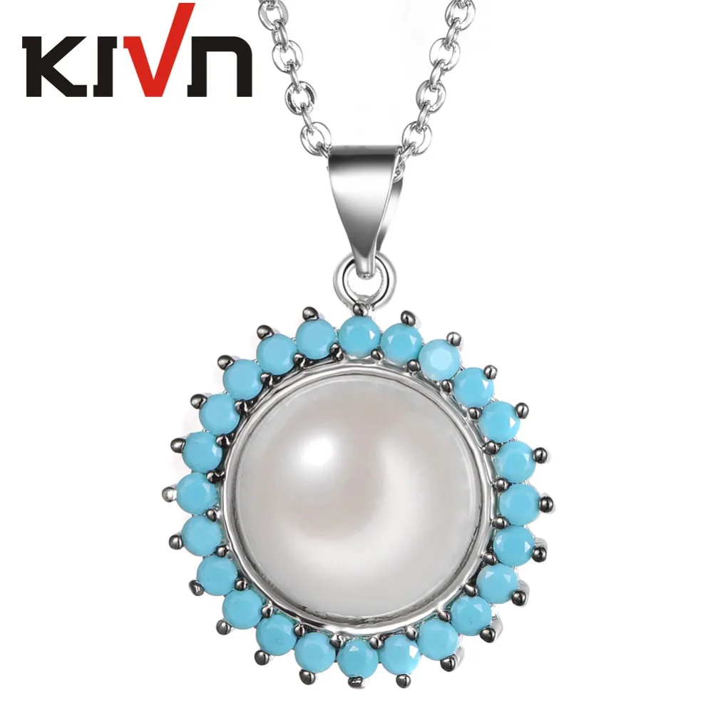 KIVN Jewelry CZ Cubic Zirconia Womens Girls Bridal Wedding Simulated Pearl Pendant Necklaces Birthday Gifts 10pcs Lot Wholesale
KIVN Jewelry CZ Cubic Zirconia Womens Girls Bridal Wedding Simulated Pearl Pendant Necklaces Birthday Gifts 10pcs Lot Wholesale