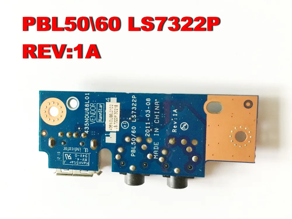 Original For ASUS X53U K53 X53B USB AUDIO BOARD LS7322P LS-7322P REV:1A Tested good Free shipping
Original For ASUS X53U K53 X53B USB AUDIO BOARD LS7322P LS-7322P REV:1A Tested good Free shipping