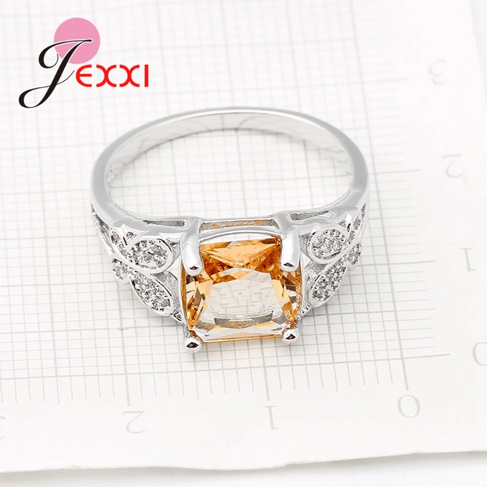 CZ Crystal Ring Settings Top Quality Women Luxury 925 Sterling Silver AAA Cubic Zirconia Engagement Rings Jewelry
CZ Crystal Ring Settings Top Quality Women Luxury 925 Sterling Silver AAA Cubic Zirconia Engagement Rings Jewelry