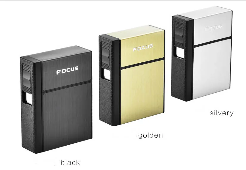 USB Lighter Cigarette case