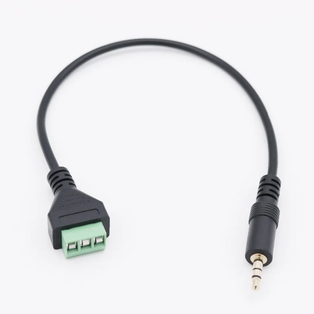 10x 3.5mm 1/8" Stereo TRS Male Plug 3 Pole To 3Pin AV Screw Video Shield Balun Terminal Connector Solderless Block Adapter Cable
10x 3.5mm 1/8" Stereo TRS Male Plug 3 Pole To 3Pin AV Screw Video Shield Balun Terminal Connector Solderless Block Adapter Cable