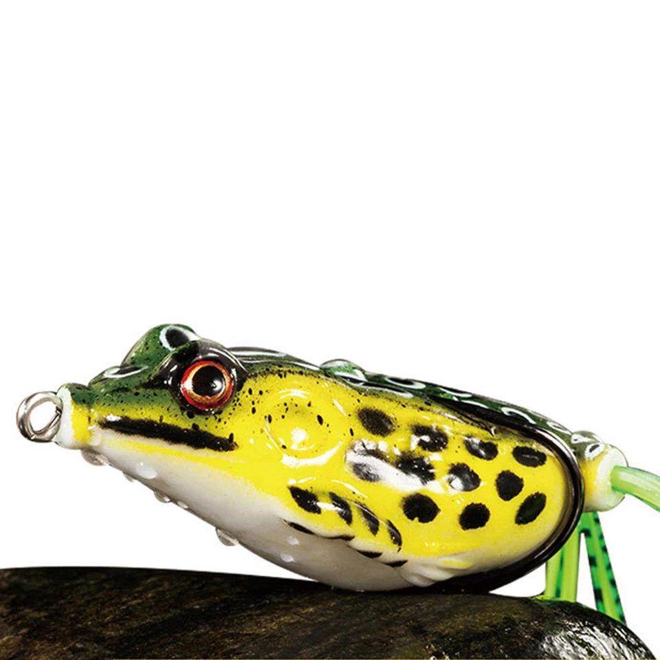 1PCS 5.5cm 10g Frogs Lure Fishing Lures Treble Hooks Top water Ray Frogs Artificial Minnow Crank Strong Artificial Soft Bait
1PCS 5.5cm 10g Frogs Lure Fishing Lures Treble Hooks Top water Ray Frogs Artificial Minnow Crank Strong Artificial Soft Bait