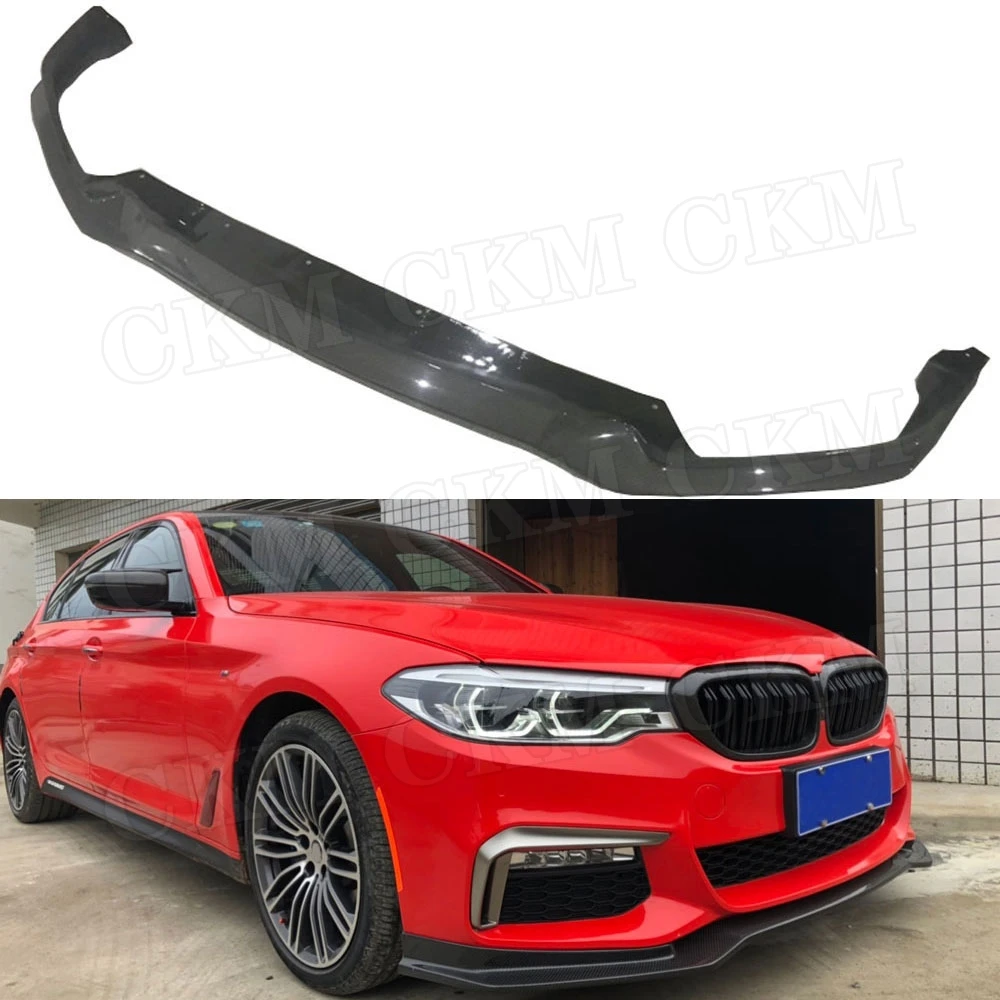 Передний бампер из углеродного волокна для BMW 5 Series G30 G31 G38 520i 530i 540i M Sport 2017 2018 2019
