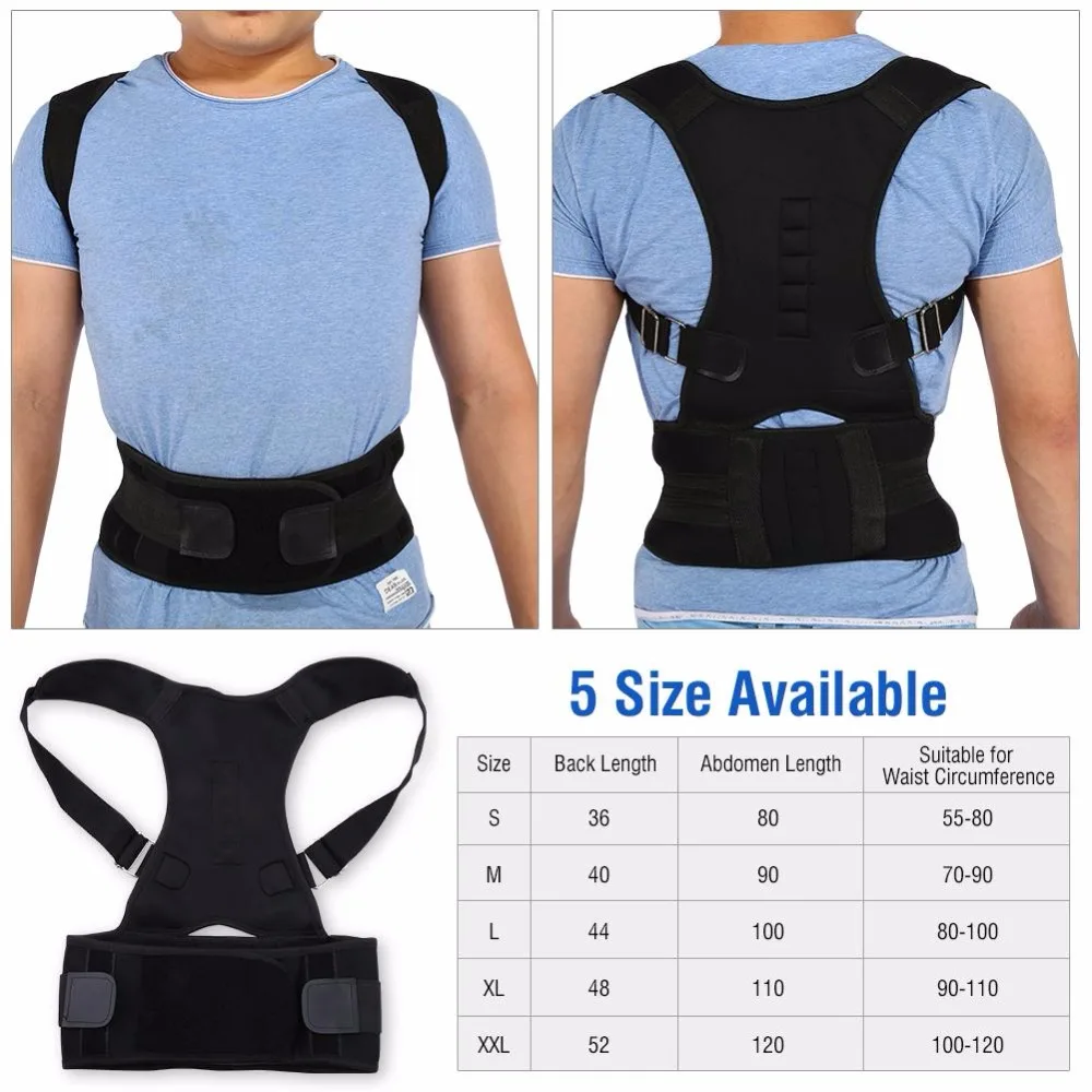 Adjustable Shoulder Support Brace Bandage Protector Straighten Back For Posture Correction Pain Relieve Shoulder Posture Braces
Adjustable Shoulder Support Brace Bandage Protector Straighten Back For Posture Correction Pain Relieve Shoulder Posture Braces
