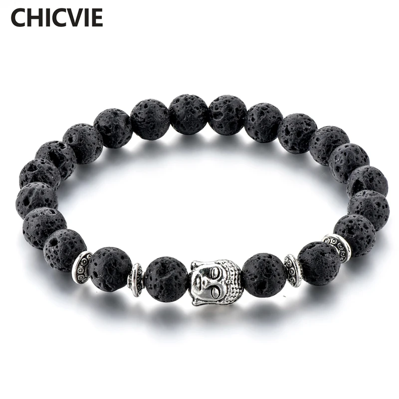 CHICVIE Natural Stone Buddha Charms Bracelets Bangles For Women Men Silver color Jewelry Pulseira Masculina Bracelet SBR180024
CHICVIE Natural Stone Buddha Charms Bracelets Bangles For Women Men Silver color Jewelry Pulseira Masculina Bracelet SBR180024