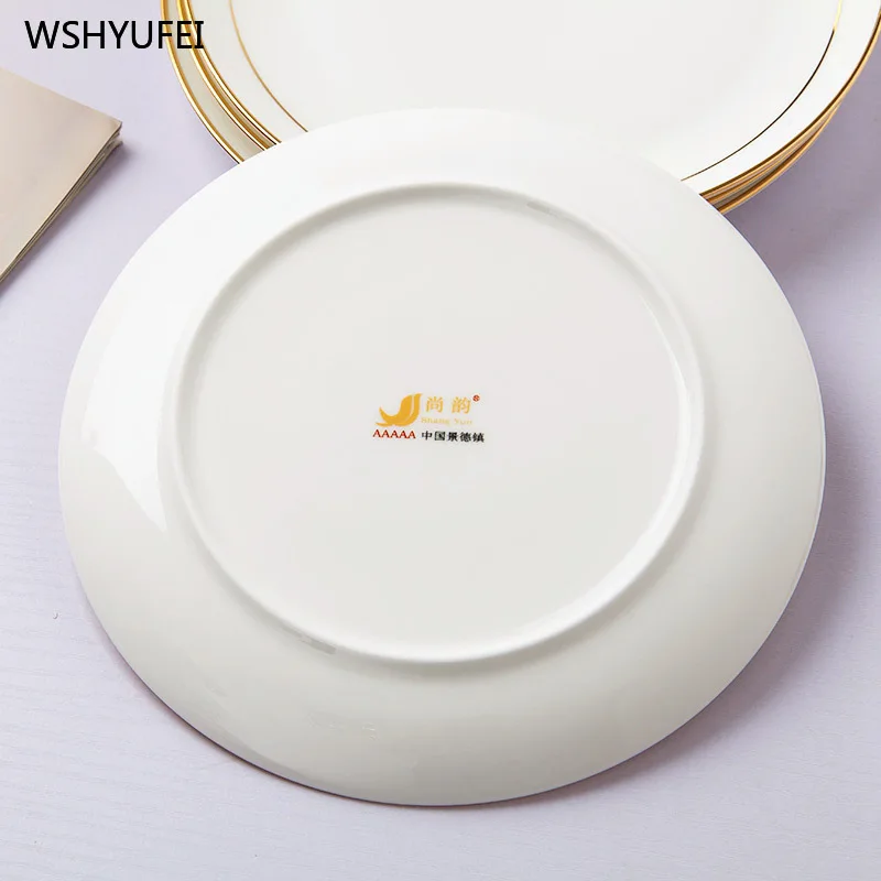 4 Pcs Direct sales of high-end Phnom Penh ceramic home kitchen decoration bone china flat plate ceremony tableware set plate
4 Pcs Direct sales of high-end Phnom Penh ceramic home kitchen decoration bone china flat plate ceremony tableware set plate
