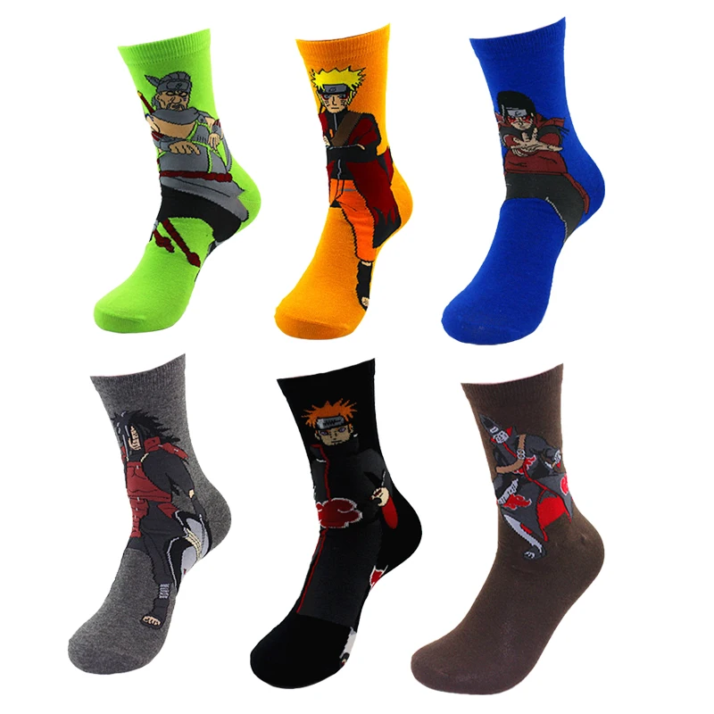 men socks Movie character deidara pein Cosplay sport long Tide Socks uchiha itachi sasori hidan Novelty cartoon Women Socks|Носки| |