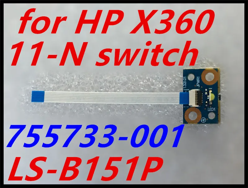 Новая плата кнопки питания с кабелем для HP PAVILION 11-N X360 11-n011dx 755733-001 LS-B151P
Новая плата кнопки питания с кабелем для HP PAVILION 11-N X360 11-n011dx 755733-001 LS-B151P
