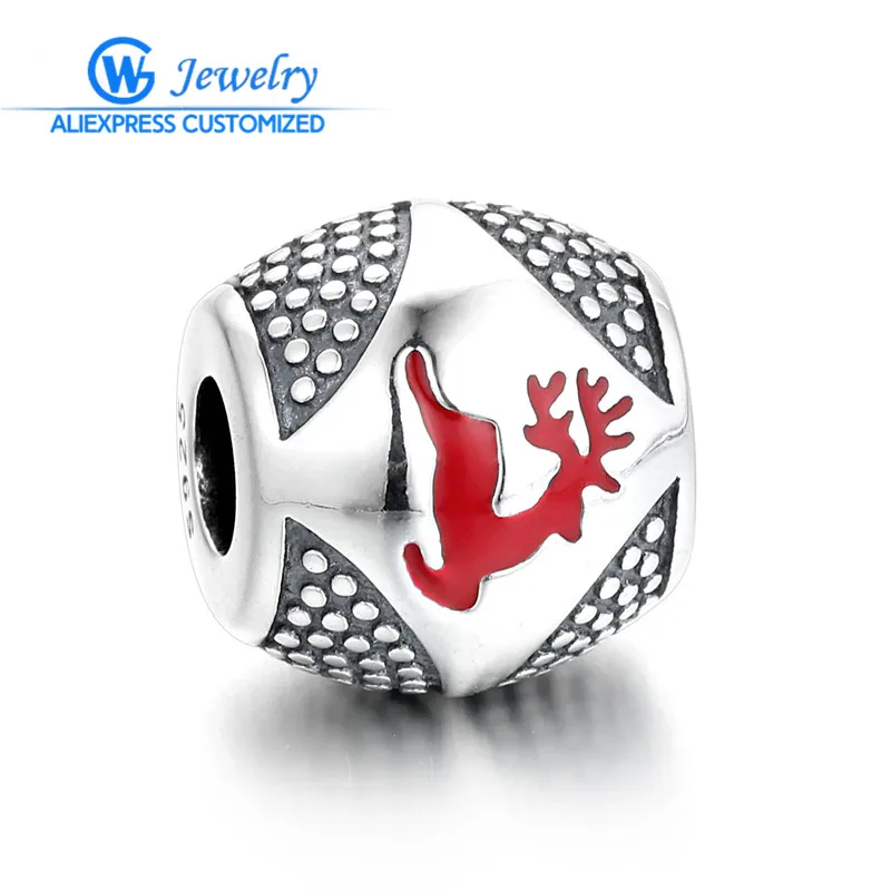 GW Fashion Jewelry Lovely Heart Christmas Gift 925 Sterling Silver Charms fit Women Bracelets Fashion Jewelry D203H50
GW Fashion Jewelry Lovely Heart Christmas Gift 925 Sterling Silver Charms fit Women Bracelets Fashion Jewelry D203H50