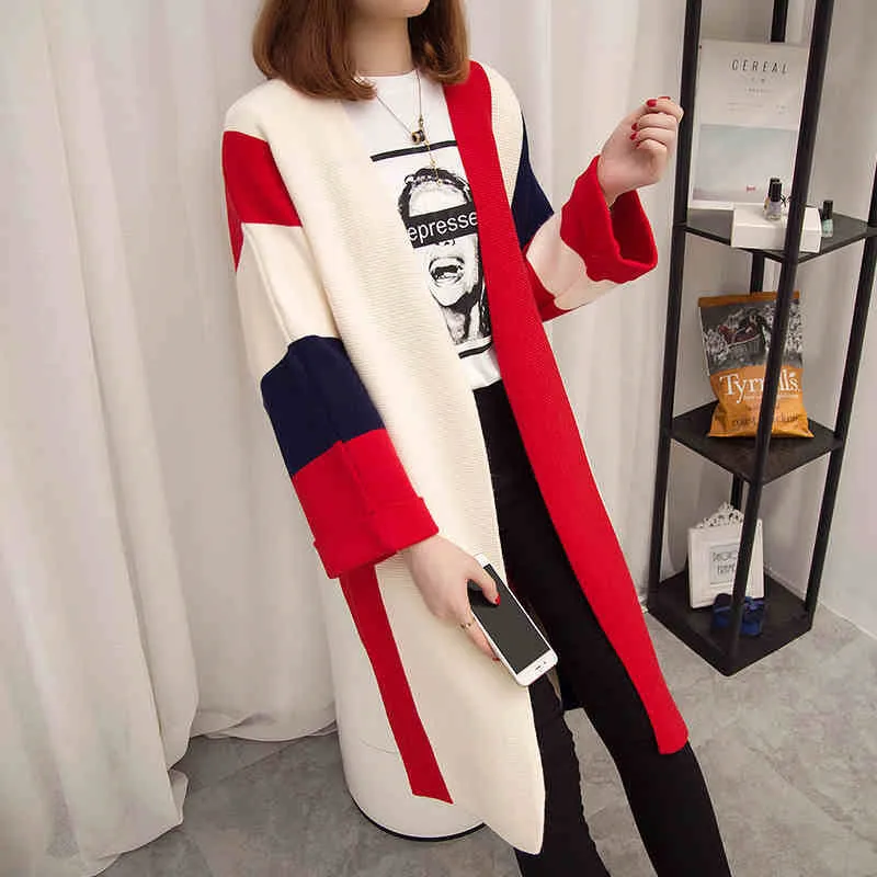 2019 Autumn New Women Cardigan Long Sleeve Knitted Sweater Casual Female Sweters Contrast Color Loose Cardigans Jacket Tops R944
2019 Autumn New Women Cardigan Long Sleeve Knitted Sweater Casual Female Sweters Contrast Color Loose Cardigans Jacket Tops R944