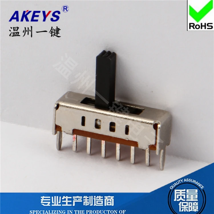5 Pcs SS-14D01 (1P4T) various height 4 speed toggle switch 2 fixed foot distance 6 foot vertical
5 Pcs SS-14D01 (1P4T) various height 4 speed toggle switch 2 fixed foot distance 6 foot vertical