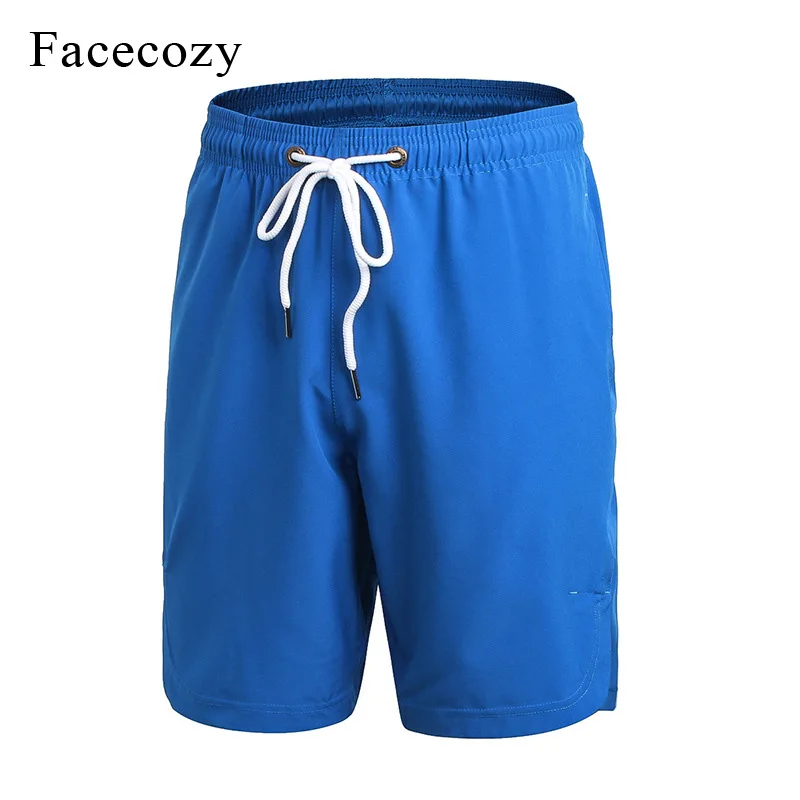 Facecozy мужские шорты для бега дышащие эластичные на шнурке йоги плавания серфинга