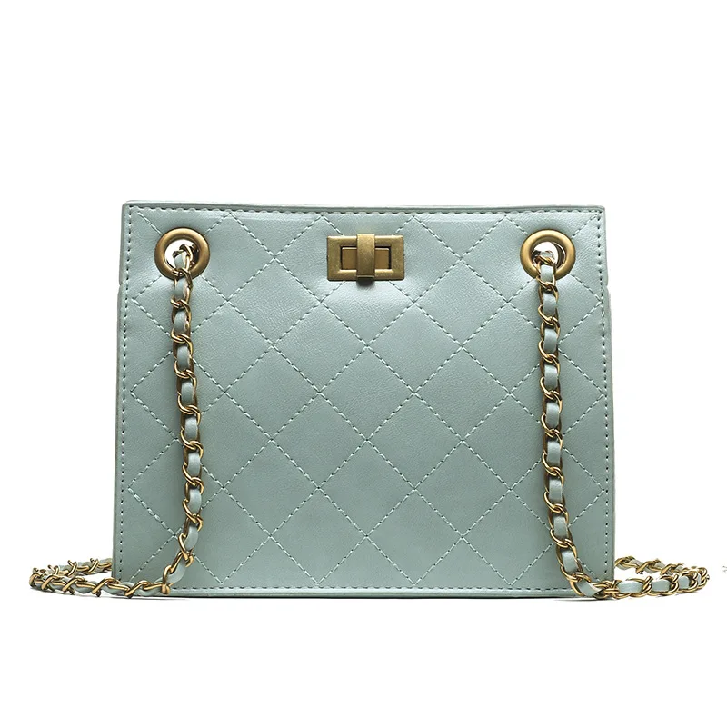 Elegant Female Small Lattice Tote bag 2019 New Quality PU Leather Women's Designer Handbag Lock Chain Shoulder Messenger Bag
Elegant Female Small Lattice Tote bag 2019 New Quality PU Leather Women's Designer Handbag Lock Chain Shoulder Messenger Bag