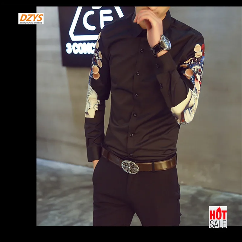 2019 New Arriva Spring trend Slimming Men's long-sleeved personality print fashion casual hair stylist Youth Shirt
2019 New Arriva Spring trend Slimming Men's long-sleeved personality print fashion casual hair stylist Youth Shirt