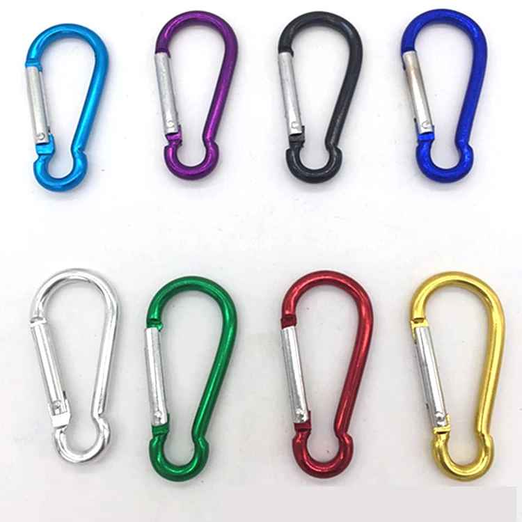 5-piece aluminum carabiner keychain outdoor portable mountaineering camping accessories lightweight non-fading safety buckle
5-piece aluminum carabiner keychain outdoor portable mountaineering camping accessories lightweight non-fading safety buckle
