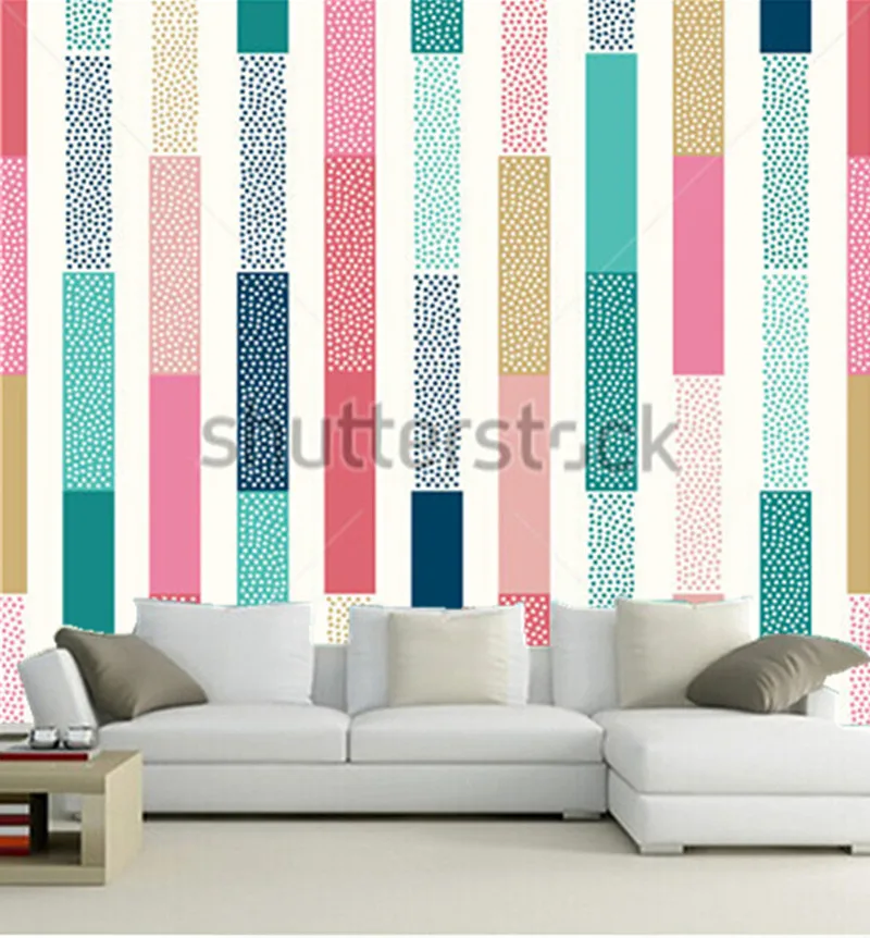 The custom 3D murals,doodle dots vertical stripes patchwork pattern papel de parede,living room sofa TV wall bedroom wall paper
The custom 3D murals,doodle dots vertical stripes patchwork pattern papel de parede,living room sofa TV wall bedroom wall paper