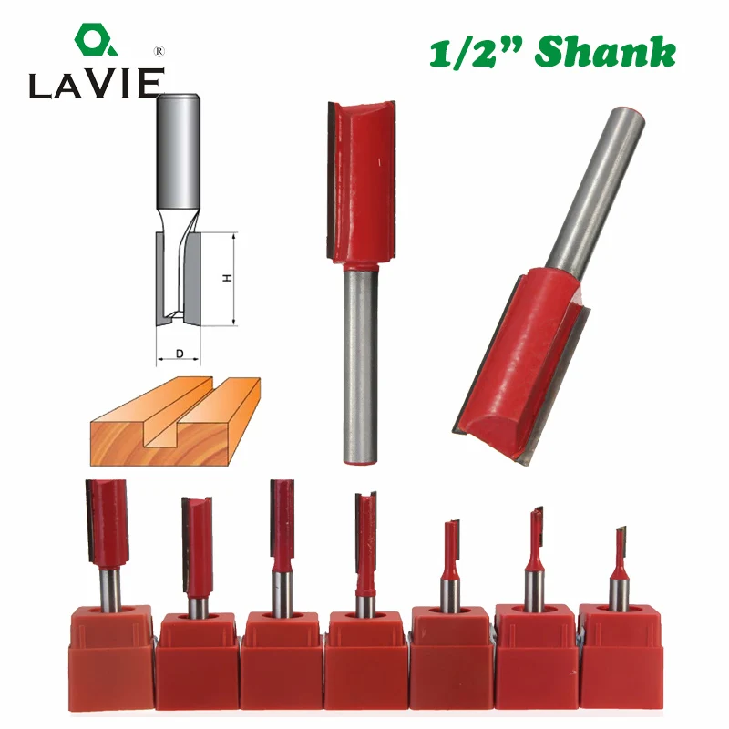 7pcs 1/2 Inch Shank 1/8 Single Double Blade Straight Router Bit Milling Cutters for Grooving Scraping Trimming Tool MC03022
7pcs 1/2 Inch Shank 1/8 Single Double Blade Straight Router Bit Milling Cutters for Grooving Scraping Trimming Tool MC03022